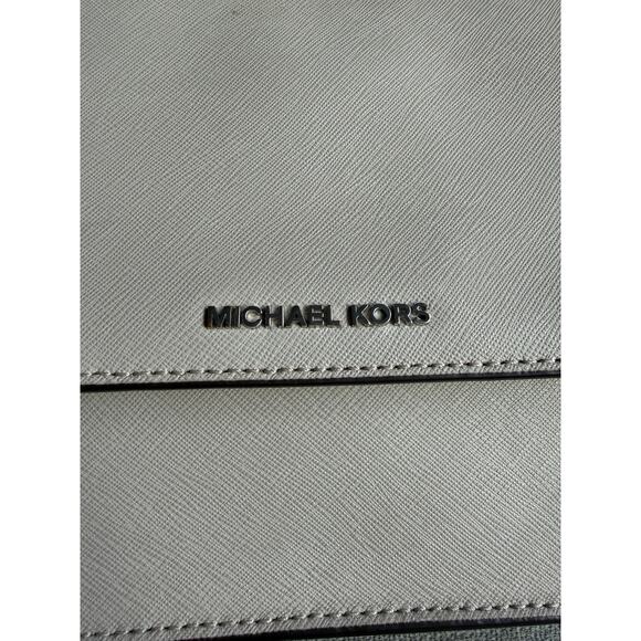 MICHAEL Kors Daniela Saffiano Leather Crossbody Taupe - Picture 3 of 16